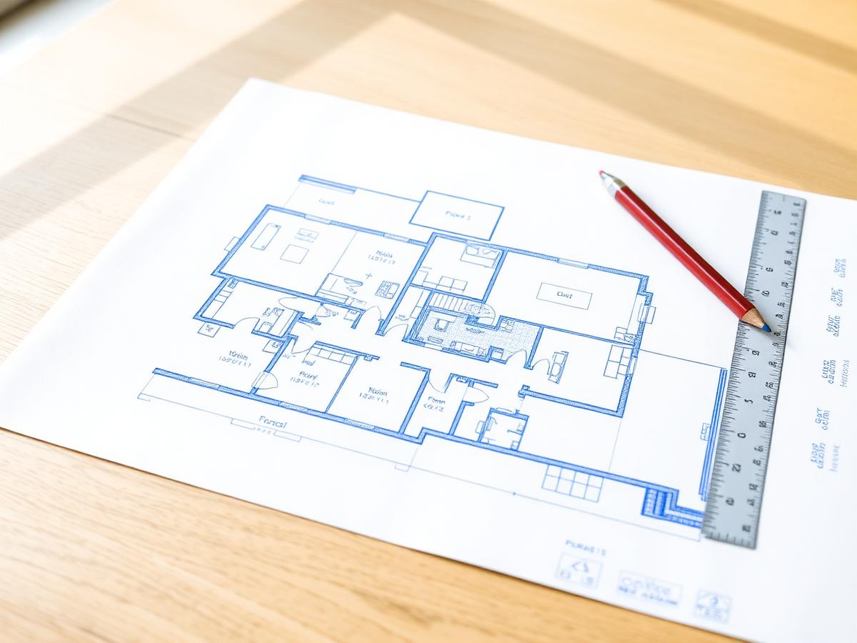 Building Plan Drawing